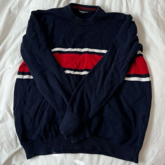 Brandy Melville Sweaters - Brandy Melville Red & White Stripped Sweater